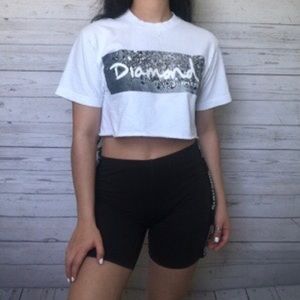 #Diamondsupply #DSC #Croptop #Tshirt #Small
